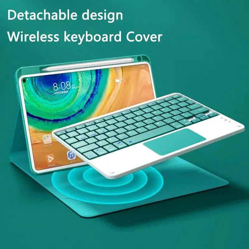 Samsung Galaxy Tablet Keyboard Case Detachable Pencil Holder