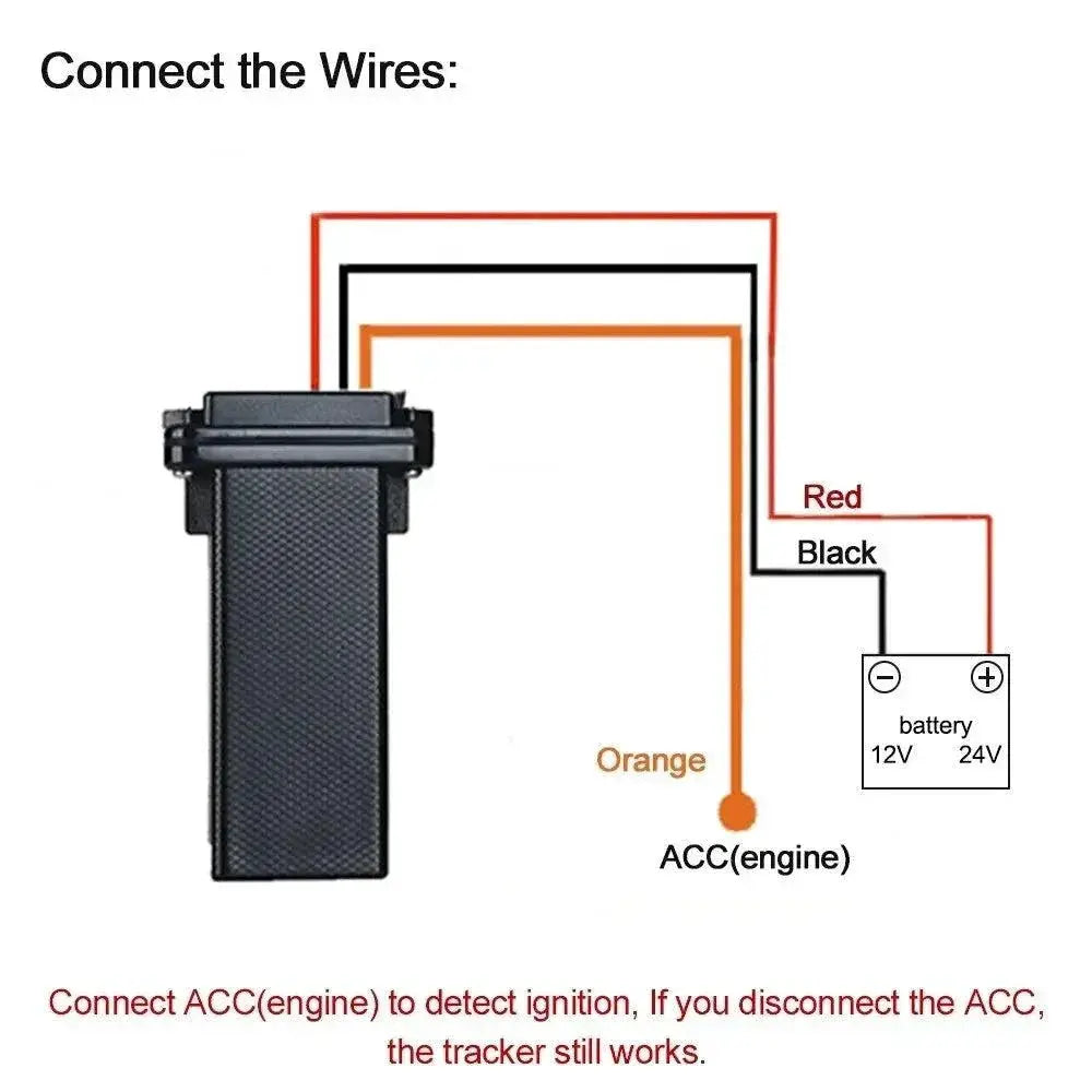Weatherproof Car GPS Tracker Anti Theft Device For Cars