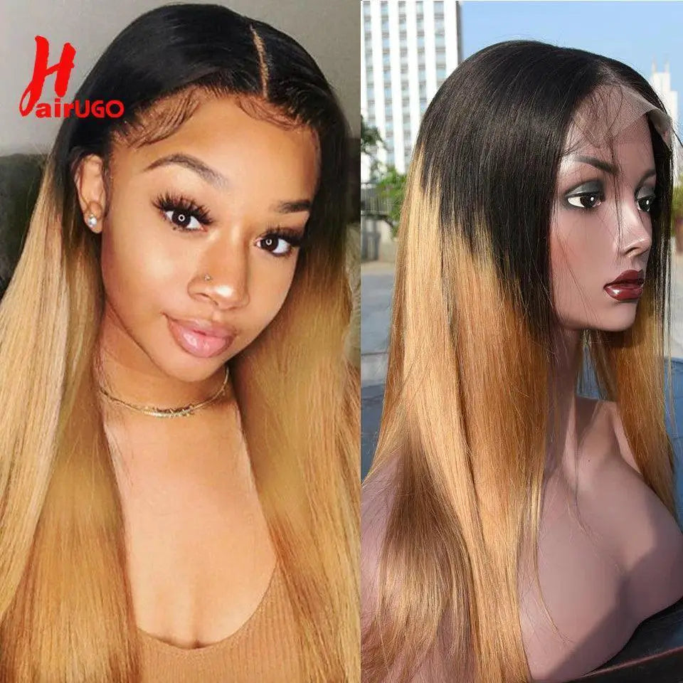 Customizable Vibrant Straight Lace Front Wigs 100 Remy Hair