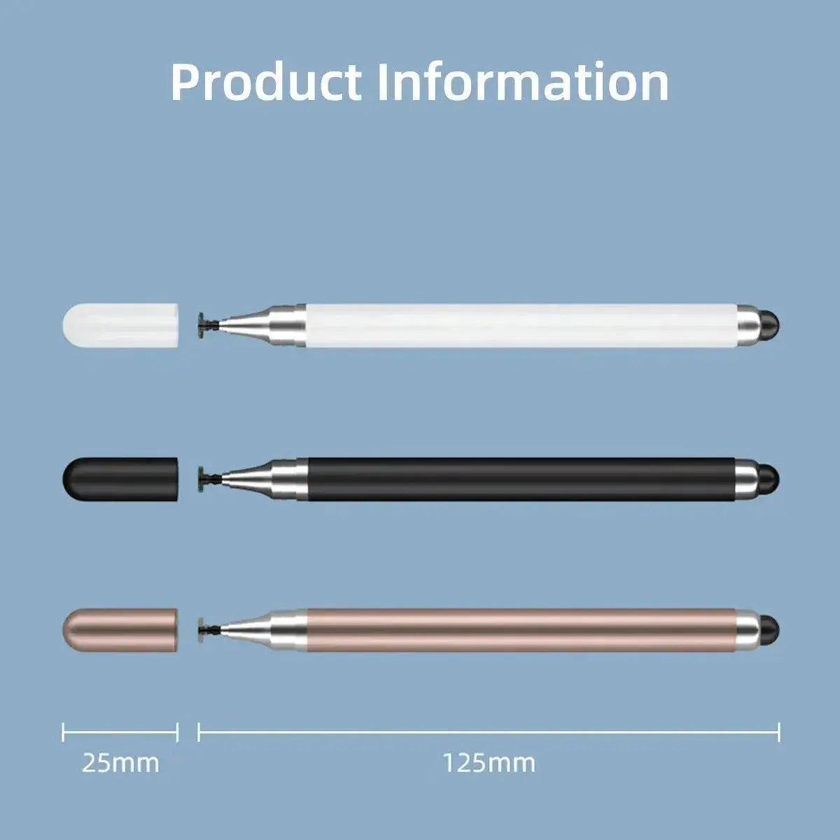 2 in 1 Universal Touch Screen Stylus for Accurate Drawing