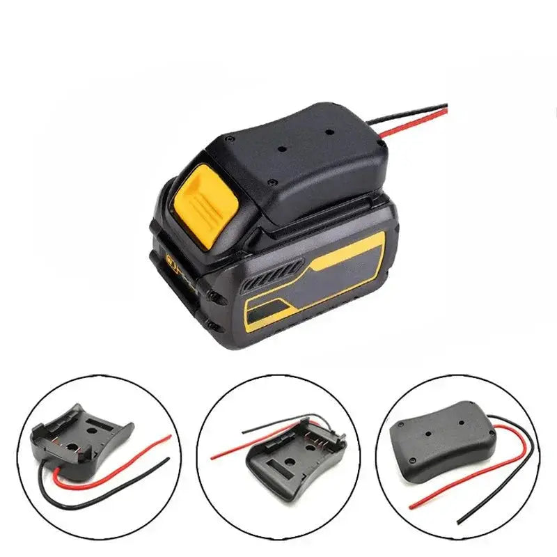 Versatile 18V Battery Adapters for Makita Bosch DeWalt