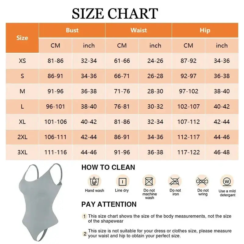 Slimming Thong Bodysuit For Women Tummy Control Shaper