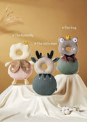 AIBEDILA Newborn Baby Head Protector Cartoon Baby Pillows