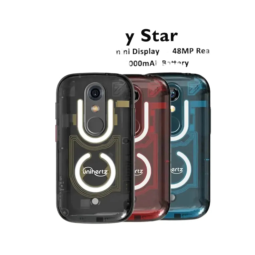Unihertz Jelly Star - Retro Mini Smartphone - Blue with Armband 8G Global Version|256G product image