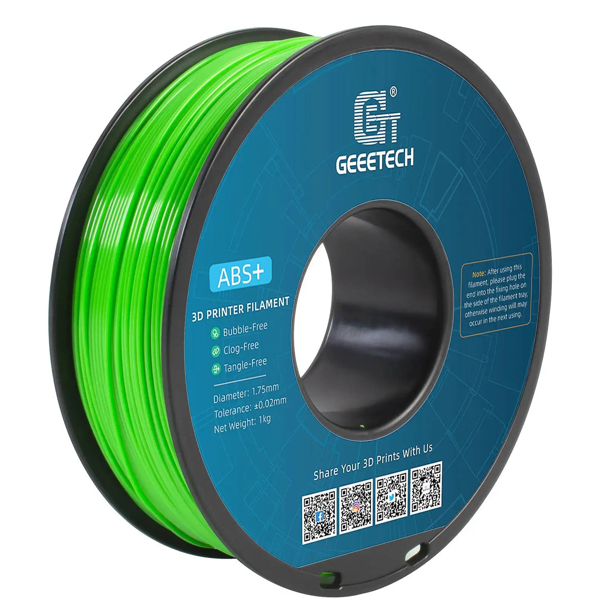 Geeetech Abs Filament Tangle Free — product view 7