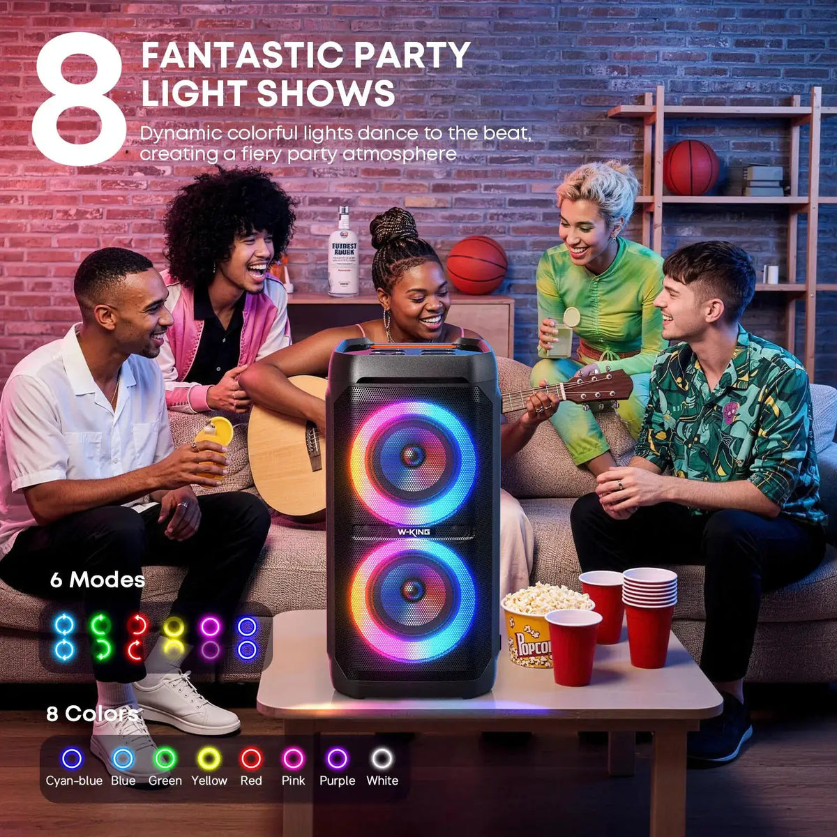 Wking Heavy Bass Bluetooth Speaker — product image 7