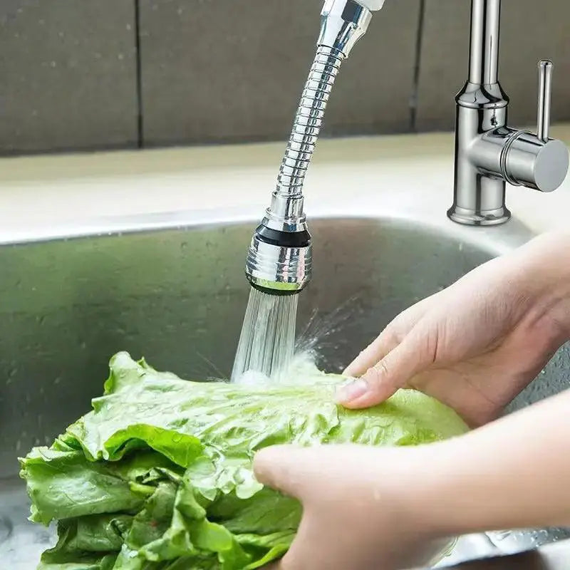 360 Degree Faucet Extension Tube Water Saving Nozzle Filter