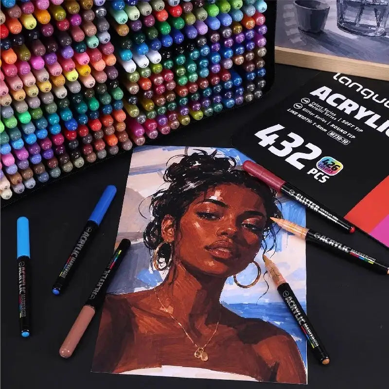 Acrylic Design Markers Set — product view 2