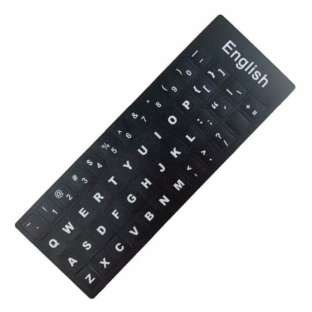 Multilingual Keyboard Stickers for Easy Multilingual Typing