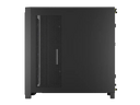 CORSAIR RS Mid-Tower PC Case, Black - Illuminated front panel RGB - fans included - Supports dual radiators - ASUS BTF, MSI Project Zero - Black