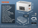 SucceBuy Knob Ultrasonic Cleaner with Heater & Timer for Lab