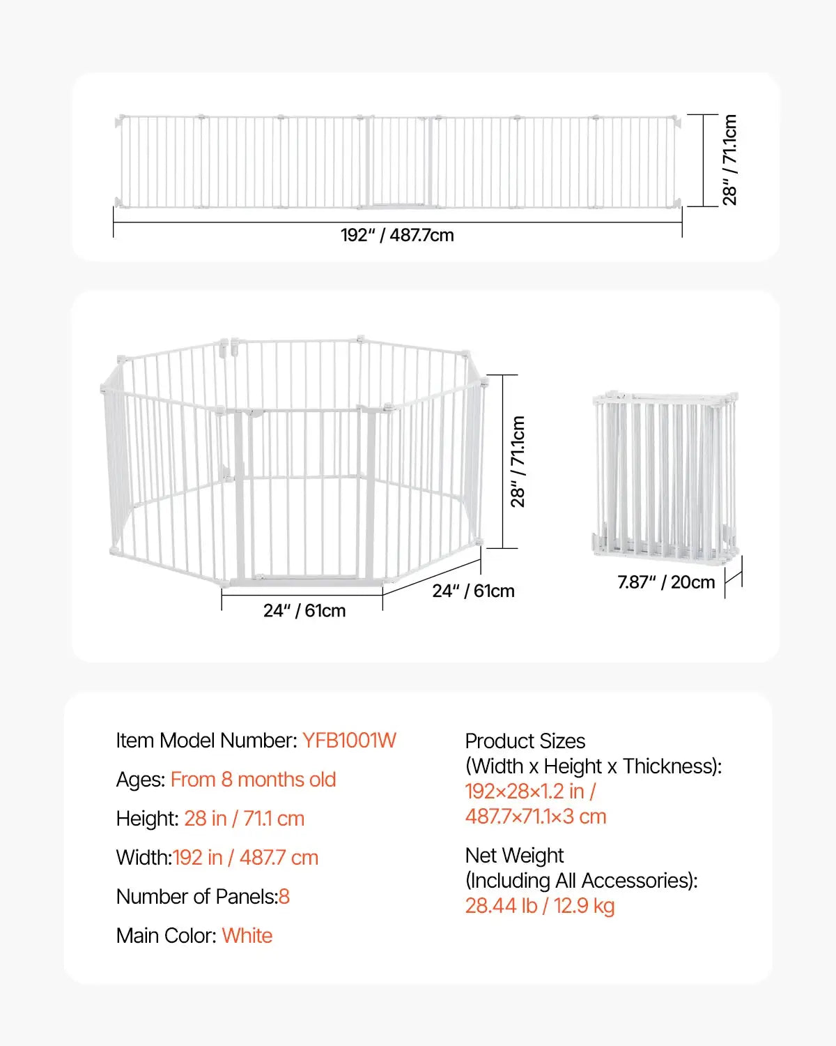 No Drill Pressure Mount Pet Gate — product image 16