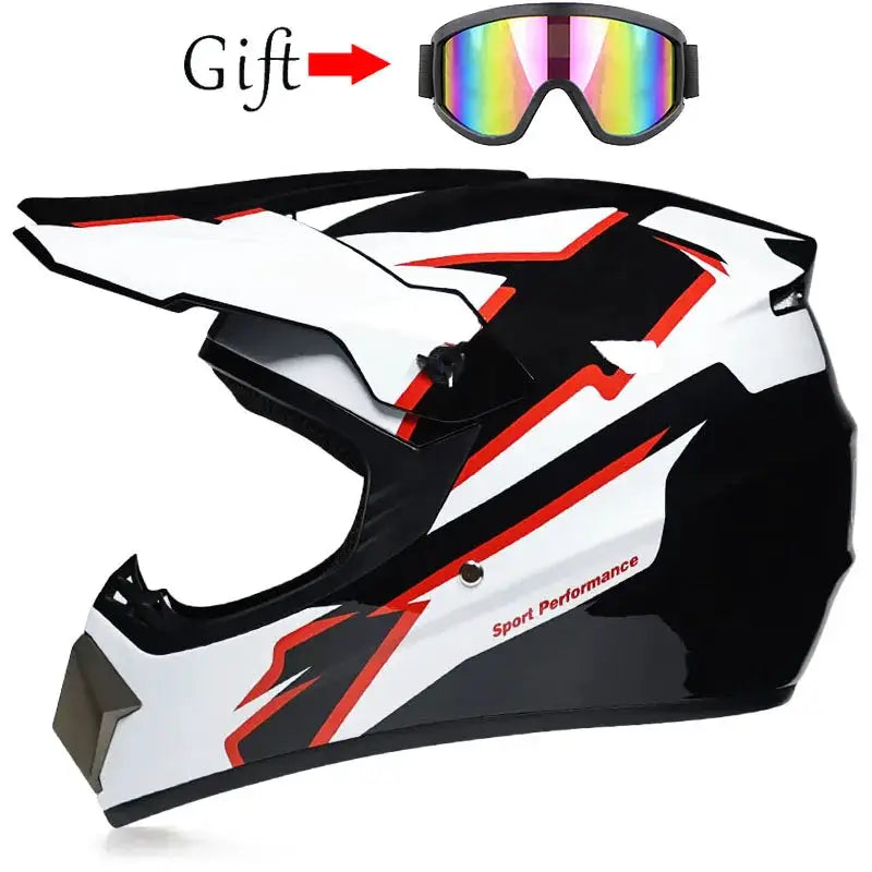 Orz Motocross Off Road Helmet — product view 16