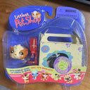 Vintage Pet Figurines Set Featuring Monkey Rabbit Cat Kitten