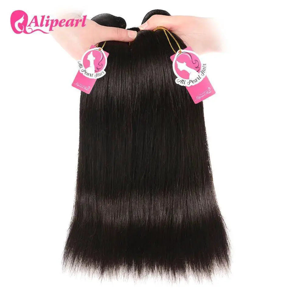 Peruvian Straight Remy Human Hair Bundles Pearl Collection