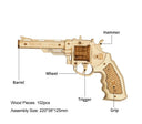 DIY Wooden Rubber Band Gun Puzzle Set