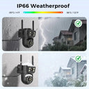 4K Outdoor PTZ Camera for Home Security