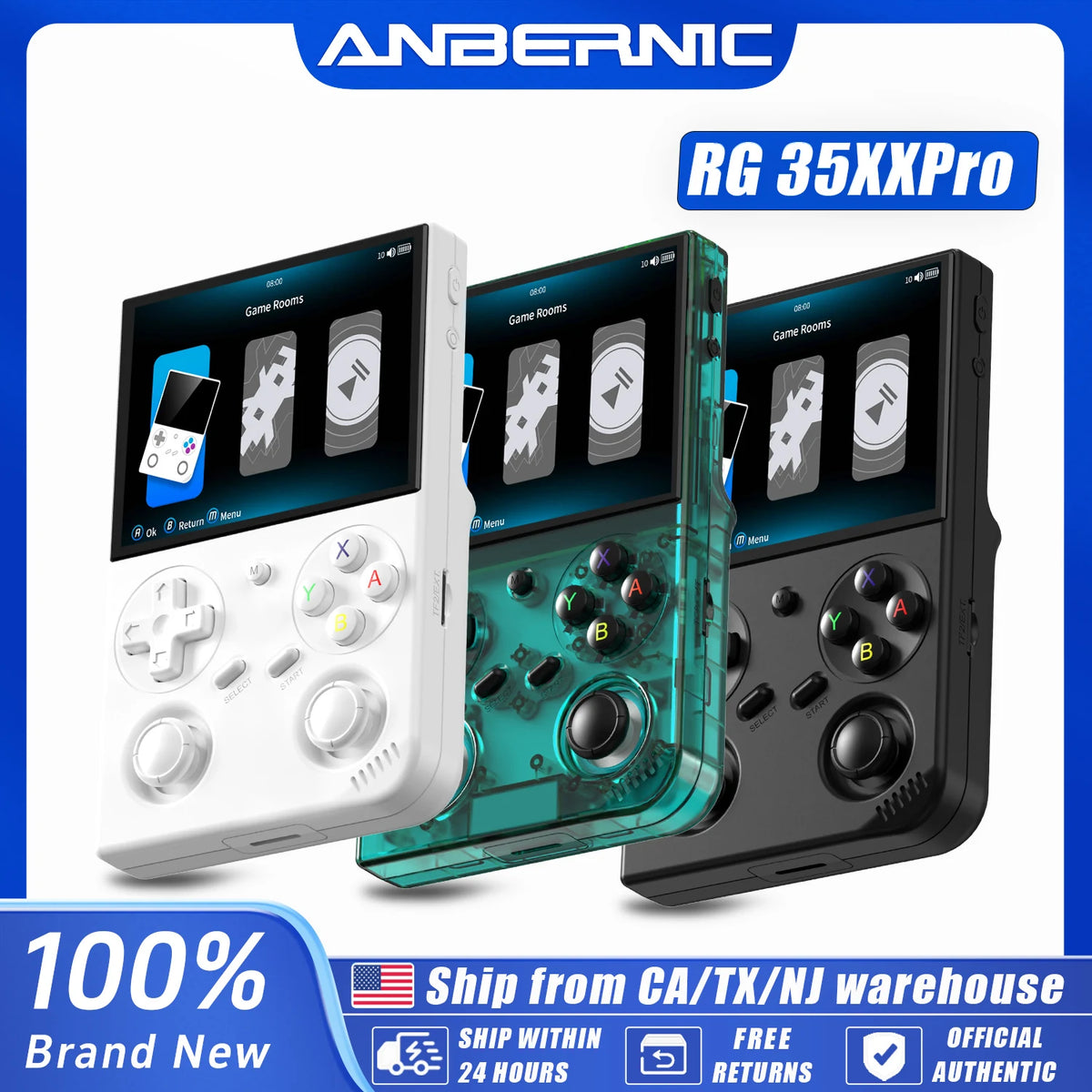 Anbernic RG Bit Handheld Game Players '' IPS Screen Linux — product view 1