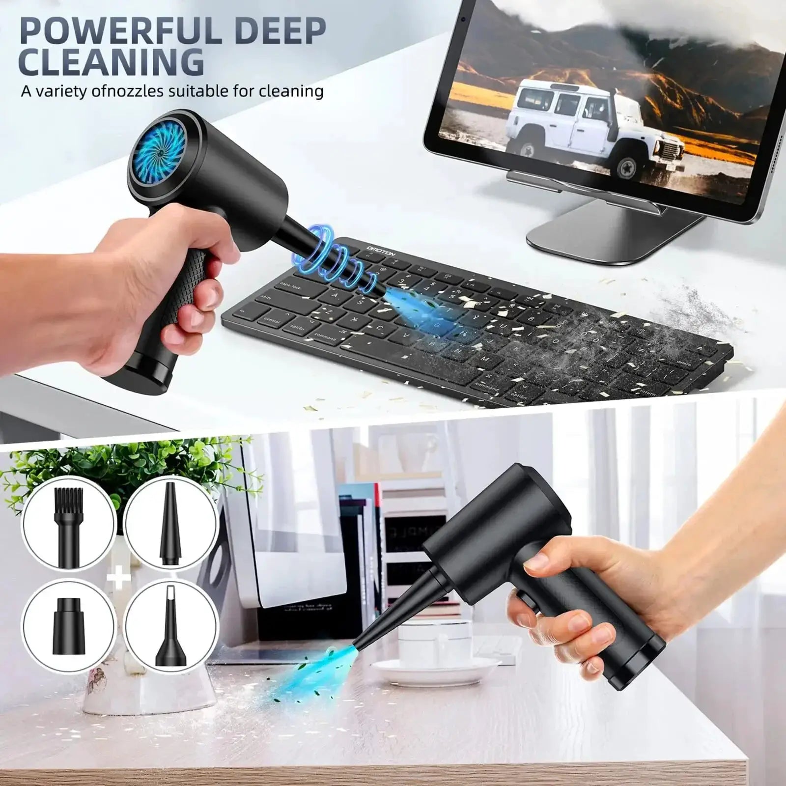 Rechargeable Cordless Electric Air Duster Blower Cleaner