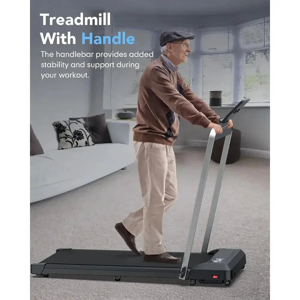 10% Incline Treadmills for Home Office, 360+ LB Capacity, Desk-Under Walking Pad, 3-in-1 Smart Treadmill with Kinomap