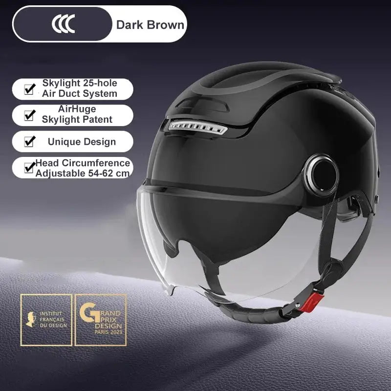 Bibee Open Face Electric Bike Helmet — product view 17
