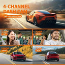 Rideshare 360 Dash Cam for Family Safety