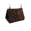 Cozy Velvet Bird Hammock Soft Plush Tent Bed for Cage