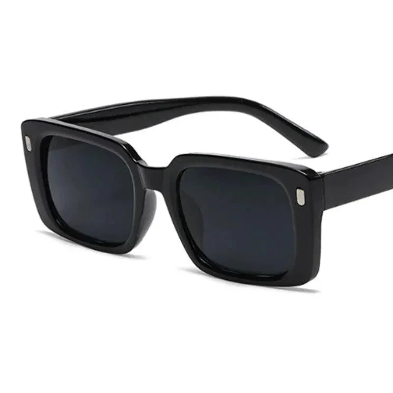 Retro Vintage Square Sunglasses For Women Designer Eyewear