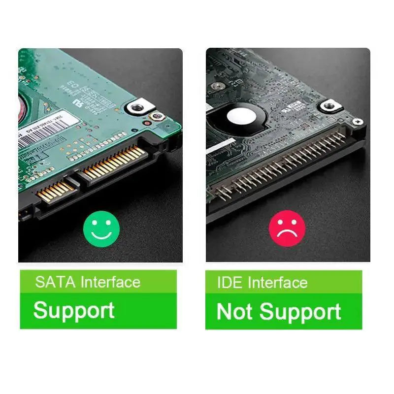 2.5 Inch HDD SSD External Enclosure USB Type C Case
