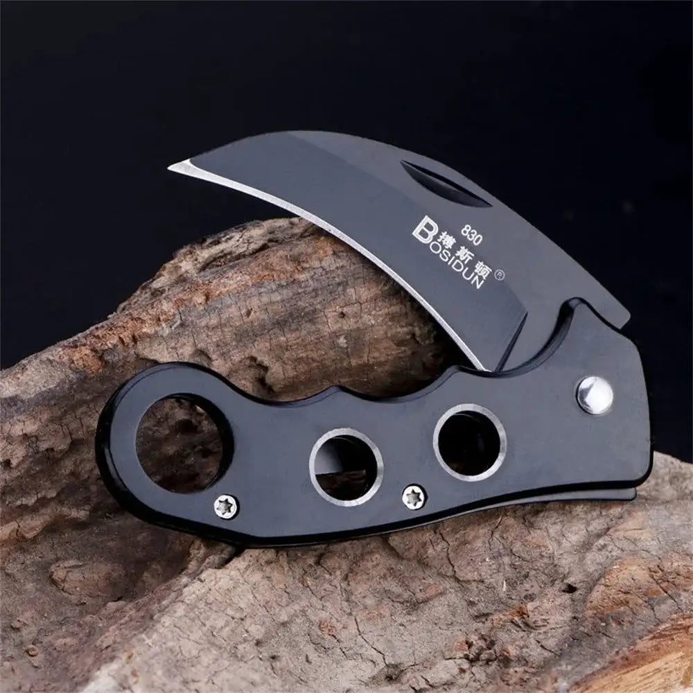 Outdoor Eagle Claw Knife Curved Detached Express Short Personalized Carrying Folding Knife Camping Knife