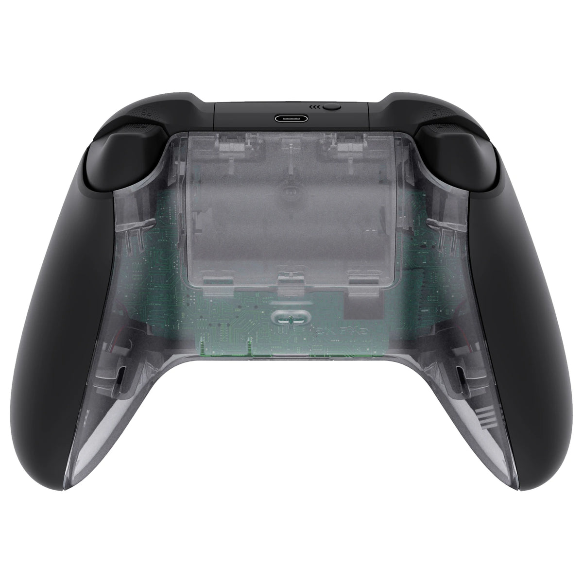 eXtremeRate Clear Custom Bottom Shell