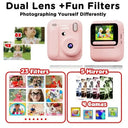 Kids Instant Camera For Color Printing