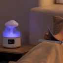 300Ml Mushroom Rain Cloud Humidifier With Night Light Decor