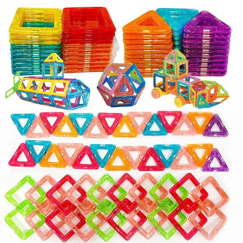 Magnetic Building Blocks Creative Construction Set for Kids