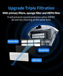 Robot Vacuum Cleaner ABIR X6PRO with 6000PA Suction