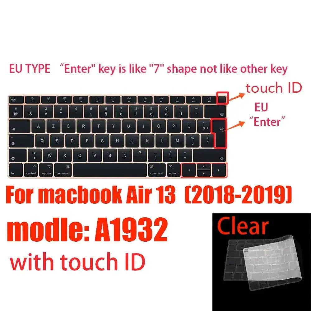 Dust-Proof Keyboard Cover for MacBook — product view 8