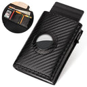 Men Smart Wallet AirTag Case With Credit Card Holder