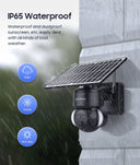 SHIWOJIA 6MP Solar Camera 4G Sim Card Outdoor 12X Zoom