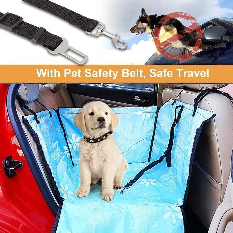 PawGuard All Season Waterproof Dog Car Seat Cover Travel Mat