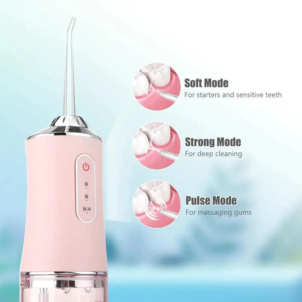 Portable Dental Water Flosser With Smart Features For Care