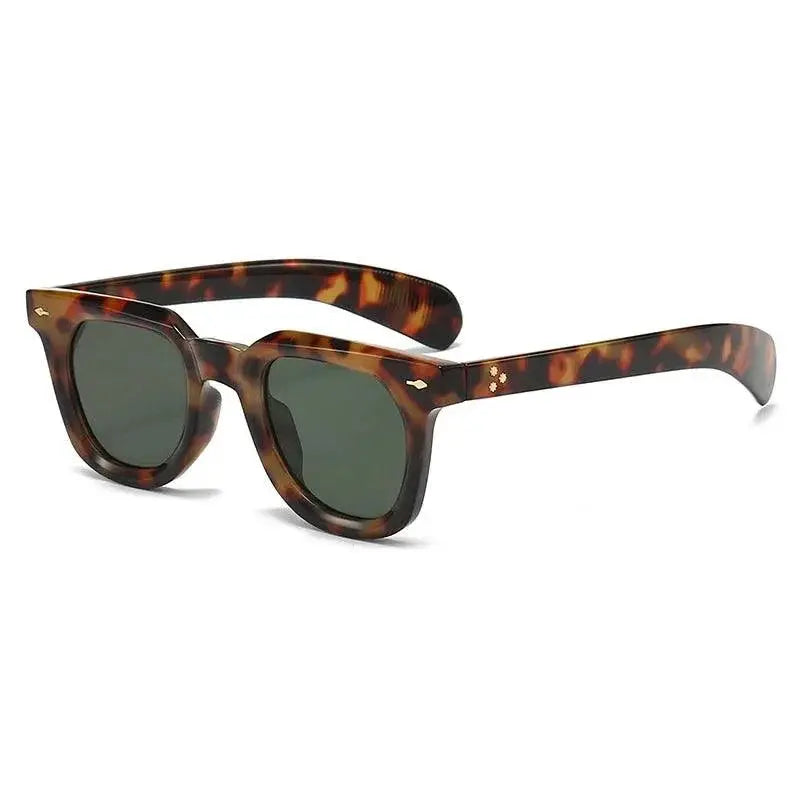 UV400 Vintage Square Sunglasses for Men and Women Unisex