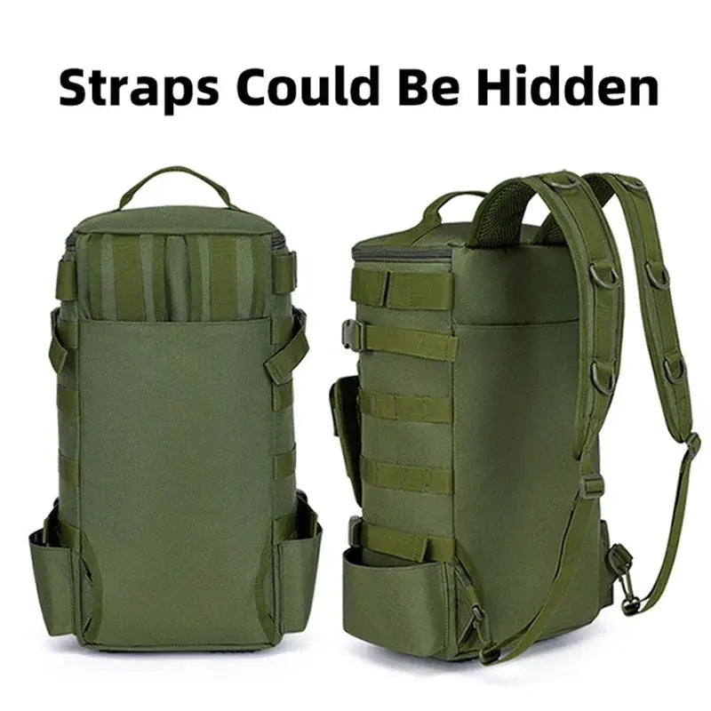 Multifunctional Fishing Backpack Tackle Bag With Rod Holders