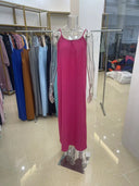 Women Strapless Backless Maxi Dress Sleepwear Loungewear Casual Loose Fit Summer