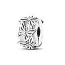 Charm Bead Sterling Silver Pink