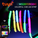 WS2811 RGBIC COB LED Strip With Music Sync Tuya Smart Life Alexa Control