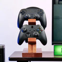 Wood Headset Stand - Saves Desk Space