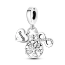 Sterling Silver Inlaid Zircon Beads