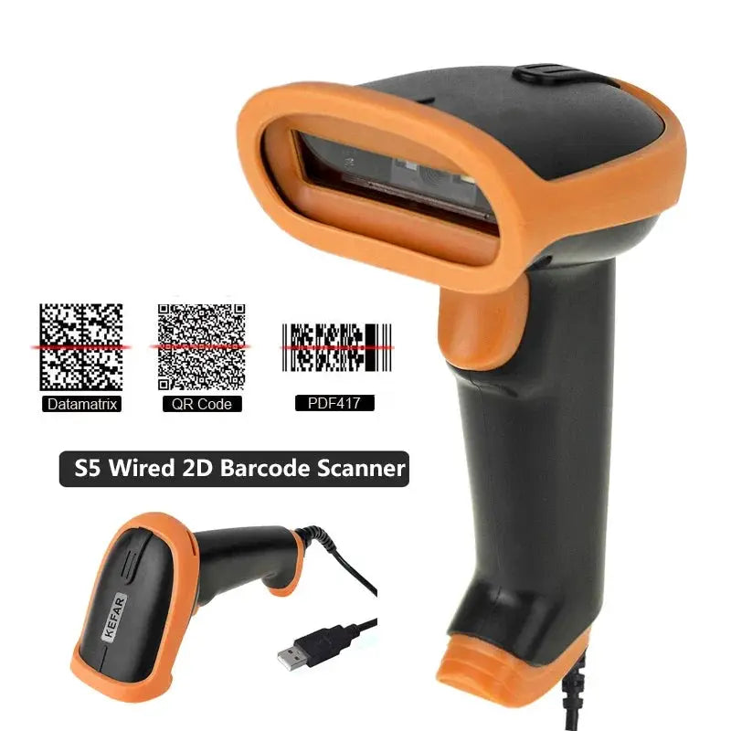 L8BL Bluetooth 2D Barcode Scanner And S8 QR PDF417 Handheld