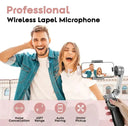 Kebidu Wireless Lavalier Mic - Crystal Clear Audio