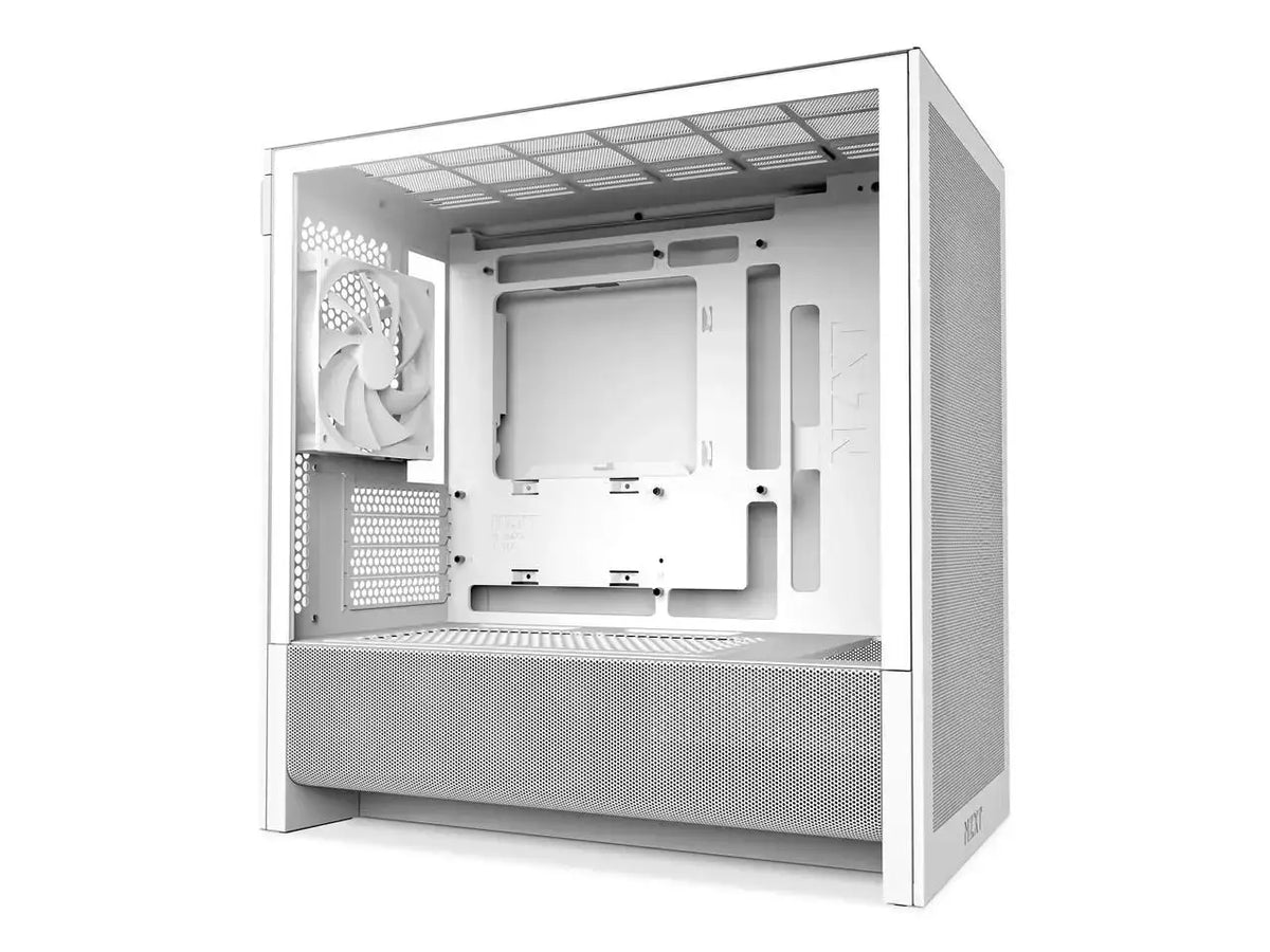 NZXT CC-H31FW-01White SGCC / Tempered Glass Micro ATX Cases Case  (Computer Cases - ATX Form)